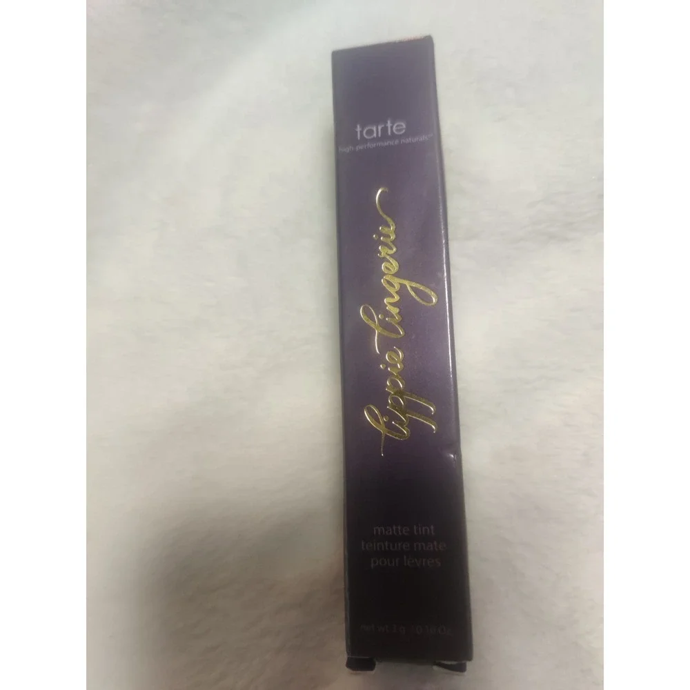 Tarte Lippie Lingerie Matte Tint Revealed Brown Nude Lip Crayon 3g 0.10oz NEW